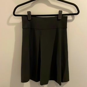 J Crew Black mini skirt